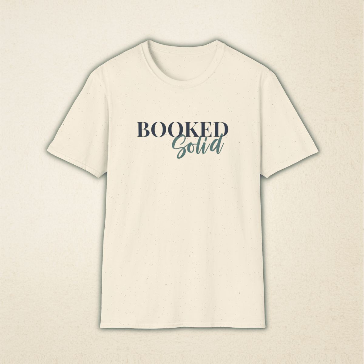 Booked Solid - Vintage Book Lover Tee