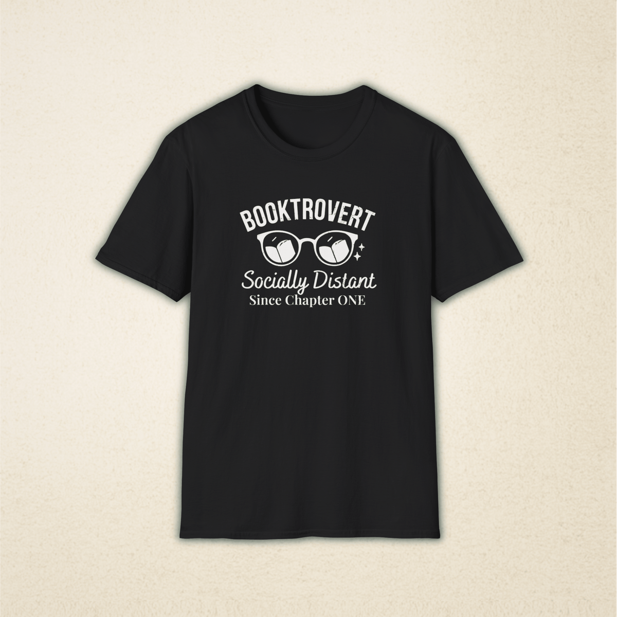 Booktrovert - Socially Distant Book Lover's Tee