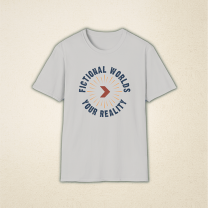 Fictional Worlds > Your Reality Vintage Reader Tee