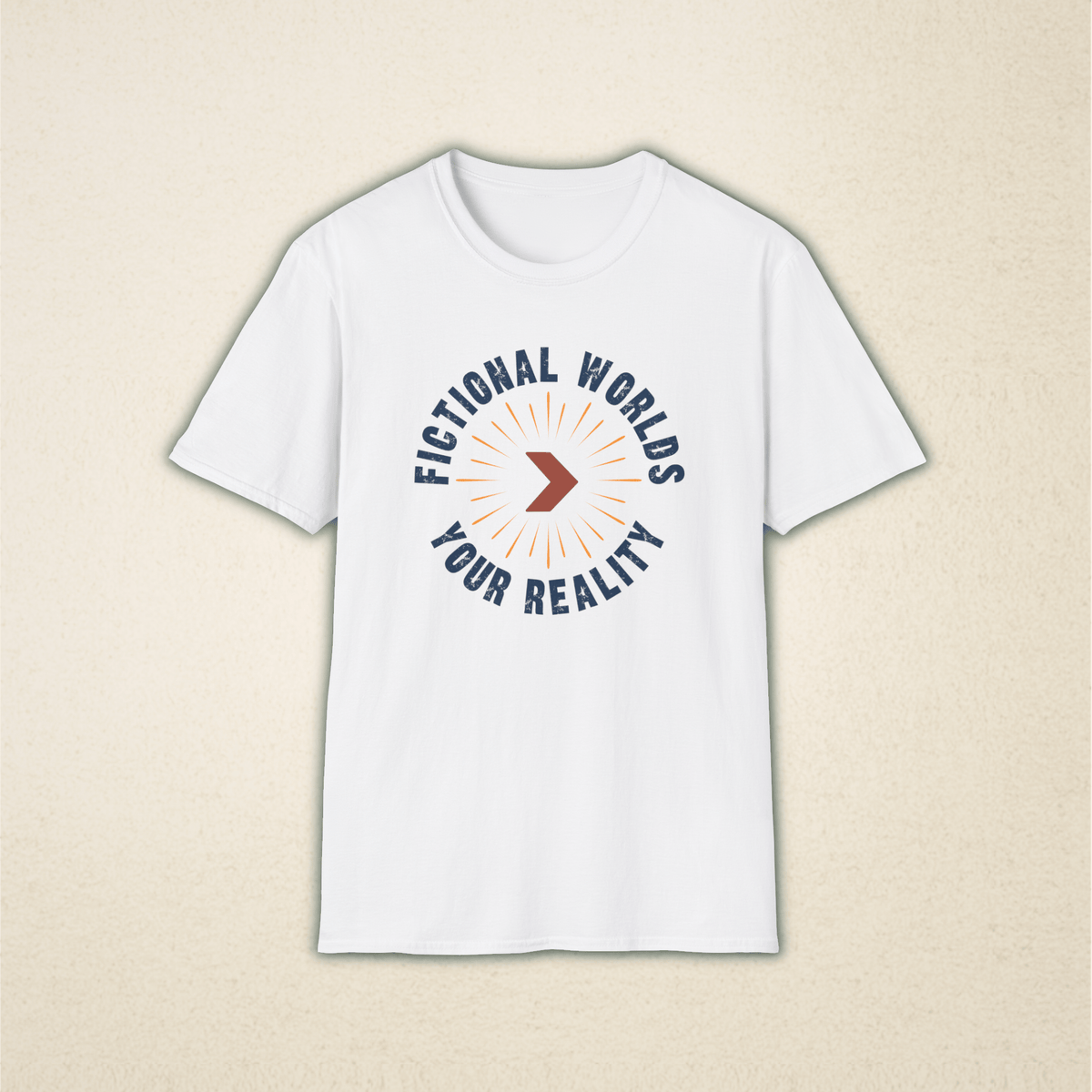 Fictional Worlds > Your Reality Vintage Reader Tee
