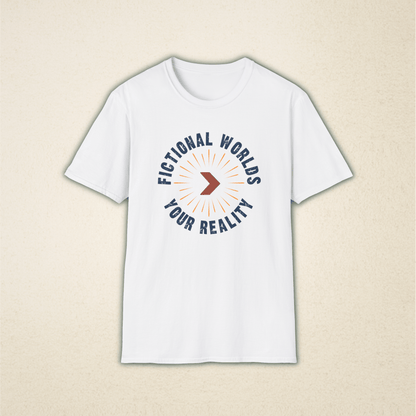 Fictional Worlds > Your Reality Vintage Reader Tee