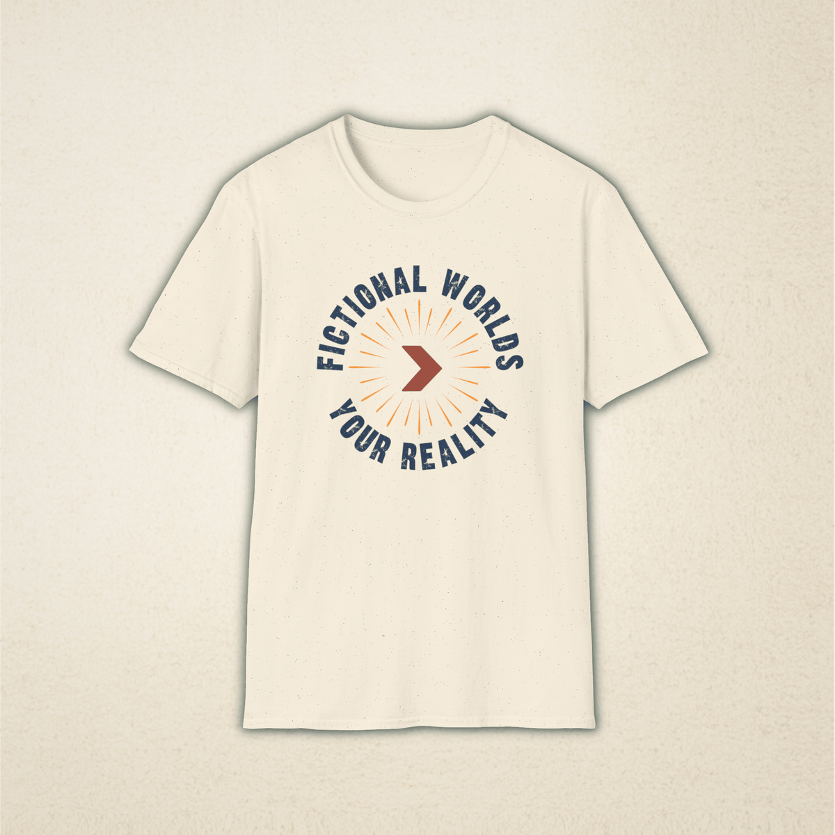 Fictional Worlds > Your Reality Vintage Reader Tee