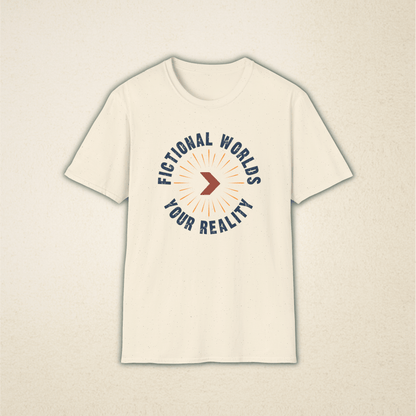Fictional Worlds > Your Reality Vintage Reader Tee