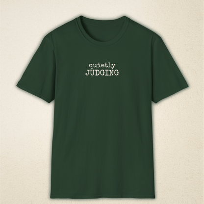 Quietly Judging — Introvert Tee
