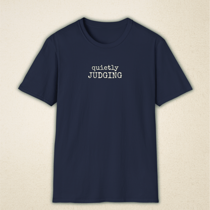 Quietly Judging — Introvert Tee