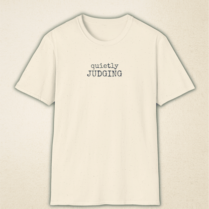 Quietly Judging — Introvert Tee