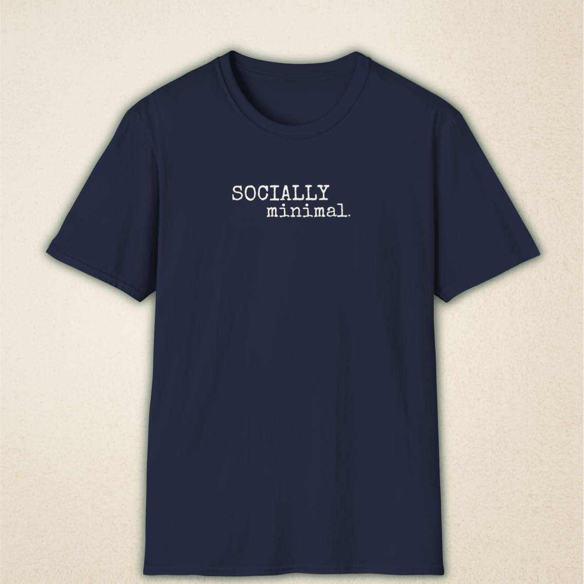 Socially Minimal — Introvert Graphic Tee