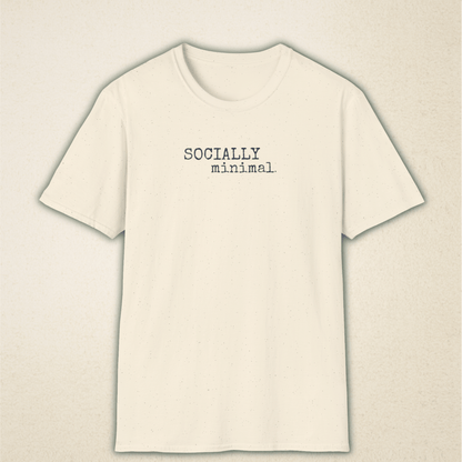 Socially Minimal — Introvert Graphic Tee