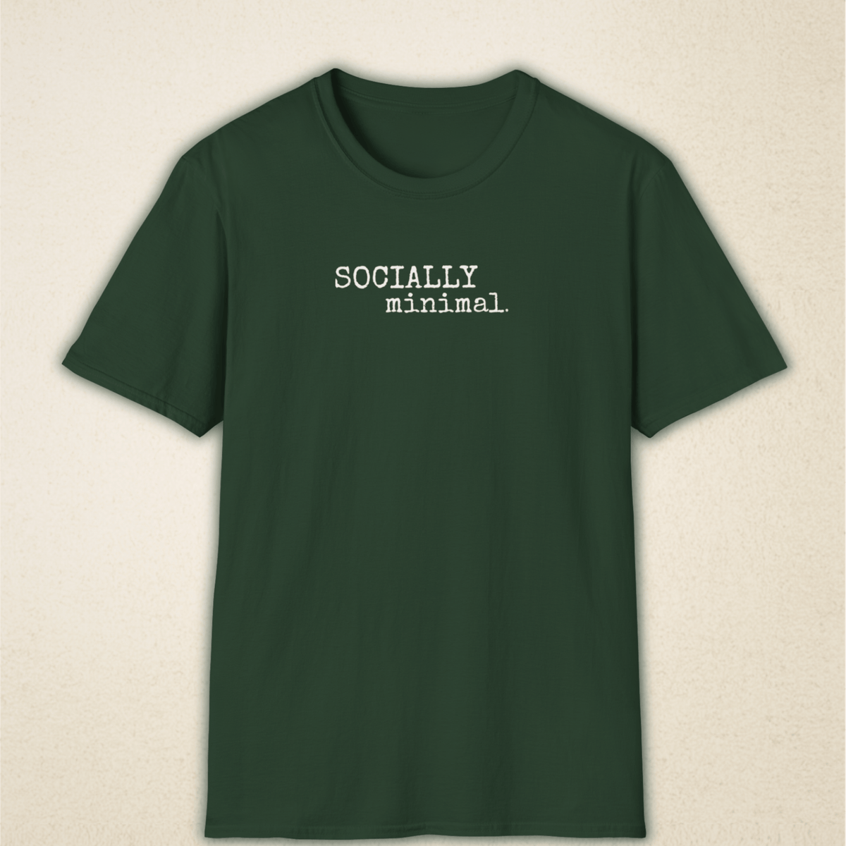 Socially Minimal — Introvert Graphic Tee