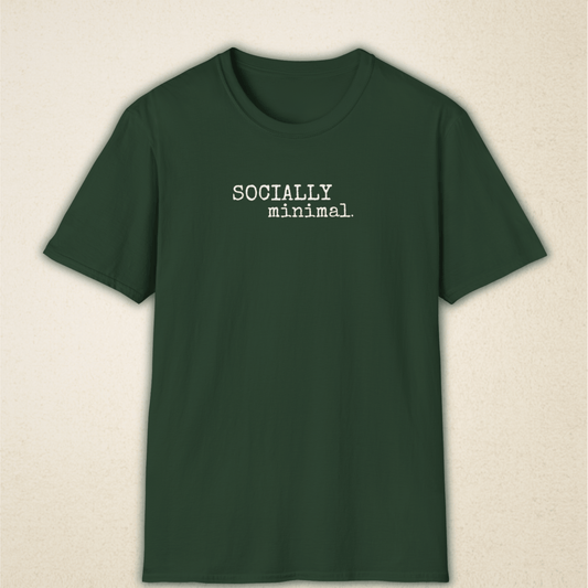 Socially Minimal — Introvert Graphic Tee