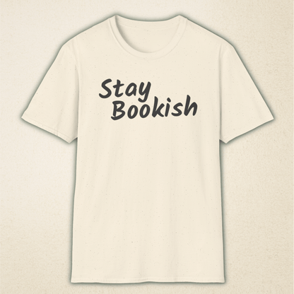 Stay Bookish - Vintage Book Lover T-Shirt